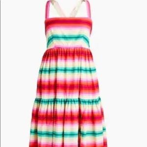 JCrew Multi Colored Maxi Dress US Size 6 NWT